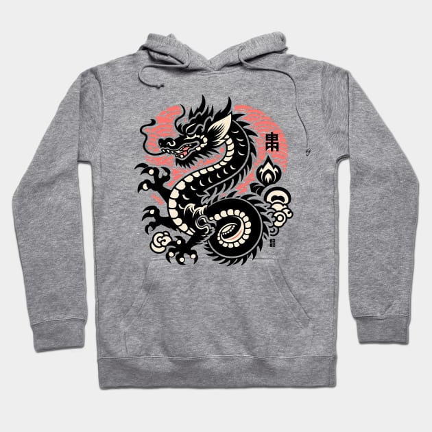 Year of the Dragon Hoodie by Sketchy